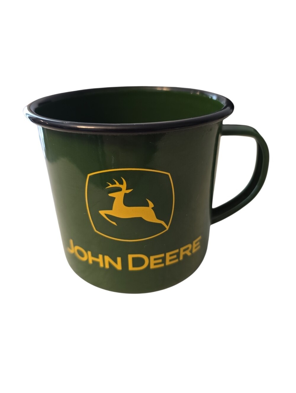 Sunbelt John Deere Coffee Soup Camping Mug Enamel